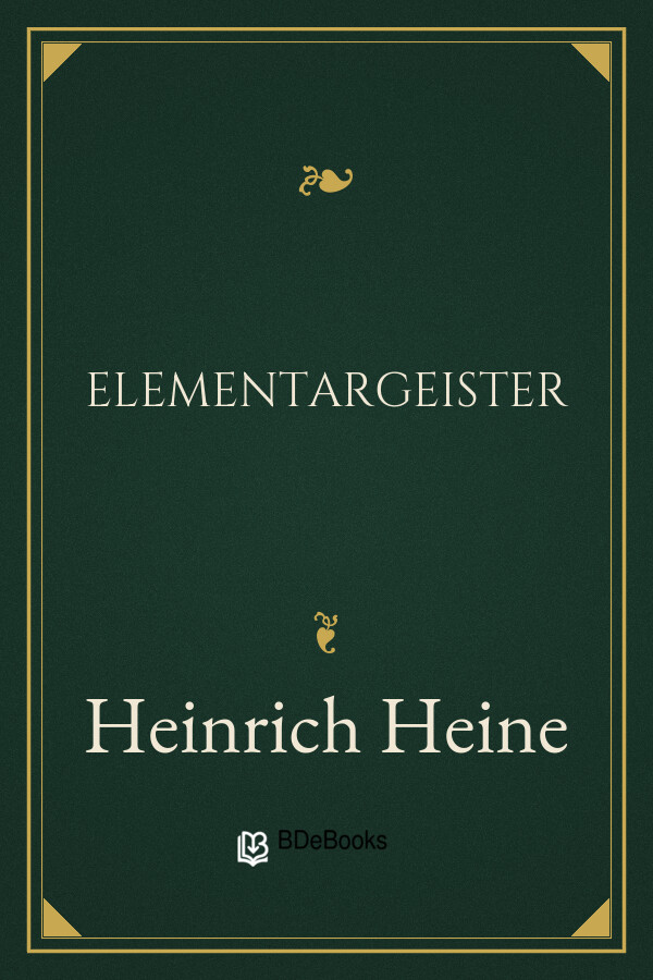 Buchcover: Elementargeister von Heinrich Heine