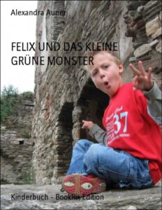 Felix und das kleine grüne Monster by Alexandra Auner, book cover