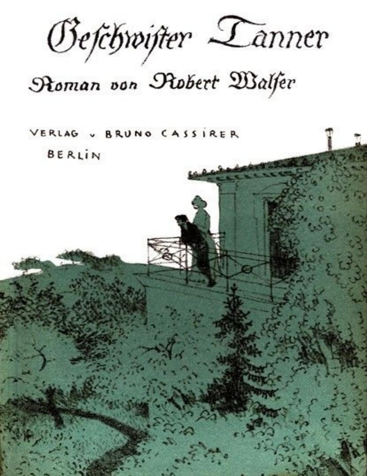Buchcover: Geschwister Tanner von Robert Walser
