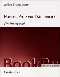 Hamlet, Prinz von Dänemark by William Shakespeare, book cover