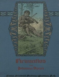 Heimatlos by Johanna Spyri, book cover