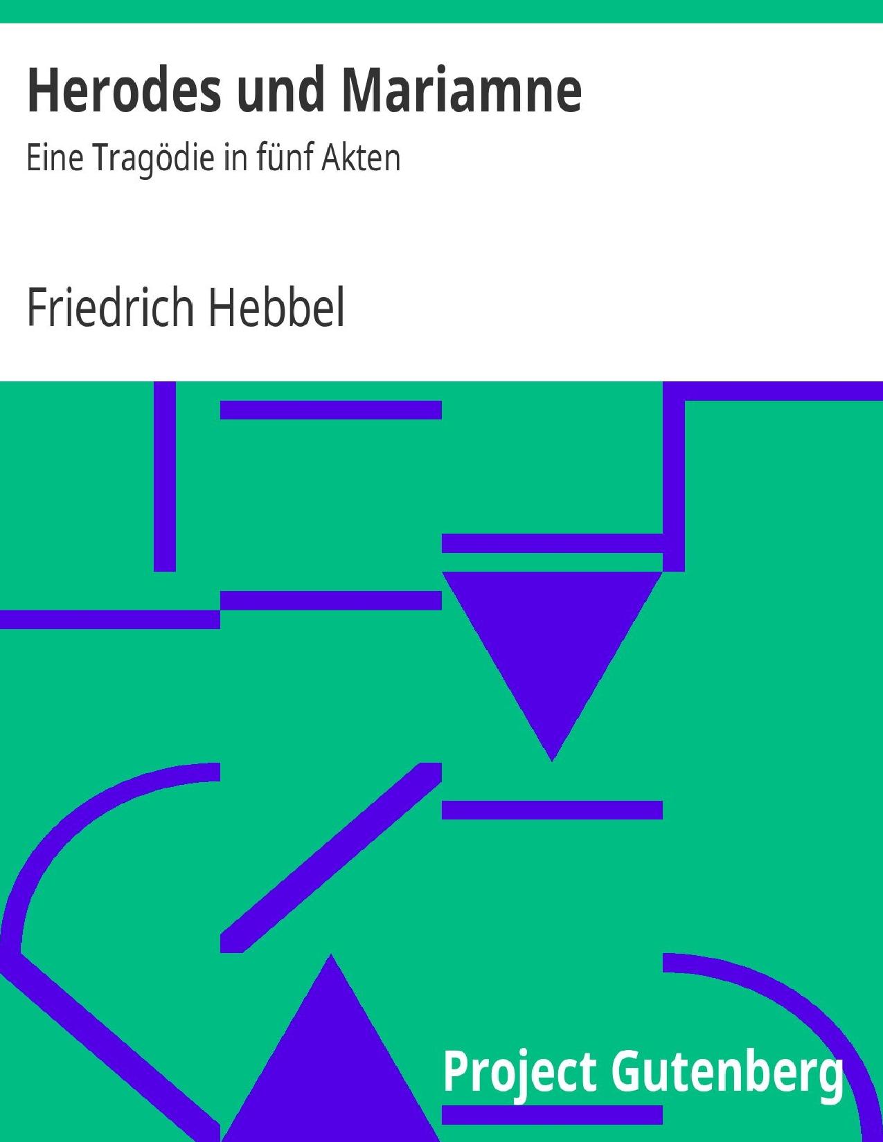 Buchcover: Herodes und Mariamne von Friedrich Hebbel