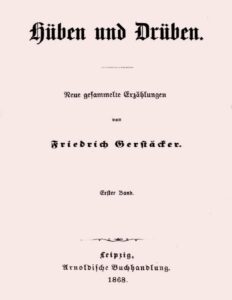 Hüben und Drüben: Erster Band, Buchcover