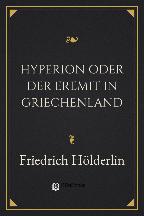 Buchcover: Hyperion oder der Eremit in Griechenland von Friedrich Hölderlin