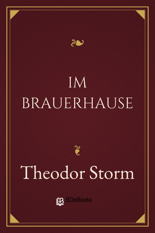 Buchcover: Im Brauerhause von Theodor Storm