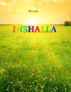 Inshalla by Angelika Avauge, book cover