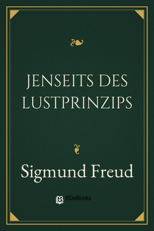 Buchcover: Jenseits des Lustprinzips von Sigmund Freud