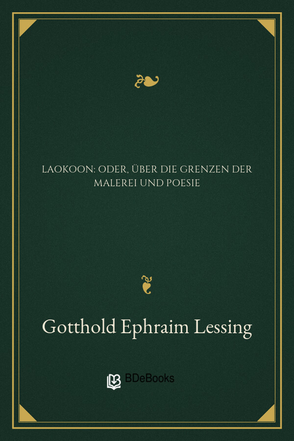 Buchcover: Laokoon: Oder, Über die Grenzen der Malerei und Poesie von Gotthold Ephraim Lessing