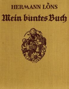 Mein buntes Buch, Naturschilderungen by Hermann Löns, book cover