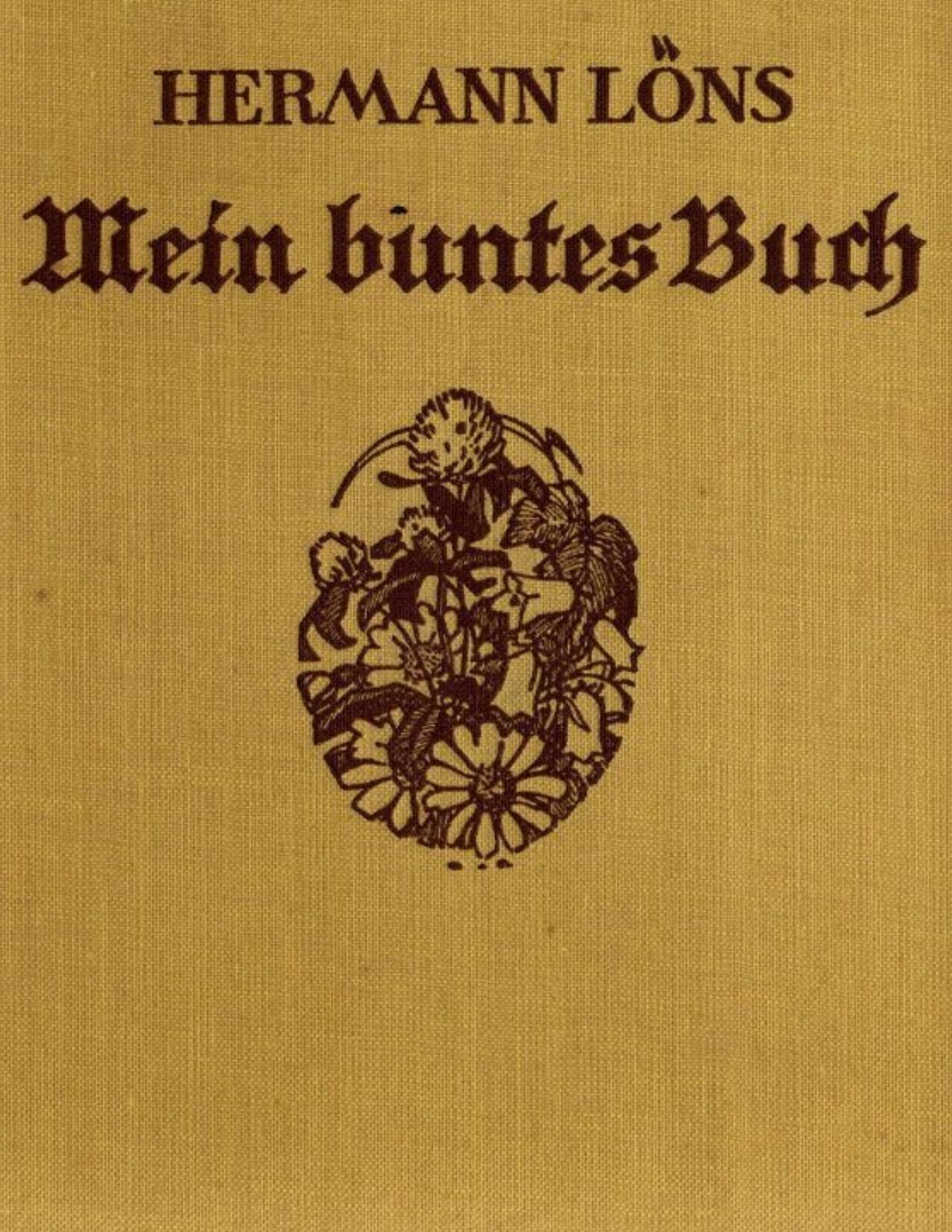 Buchcover: Mein buntes Buch, Naturschilderungen von Hermann Löns