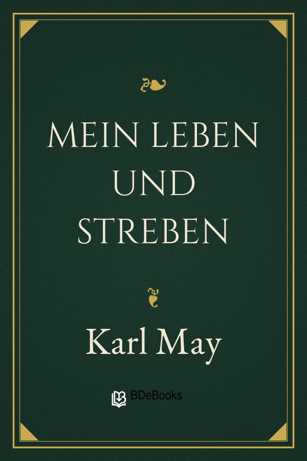 Buchcover: Mein Leben und Streben von Karl May