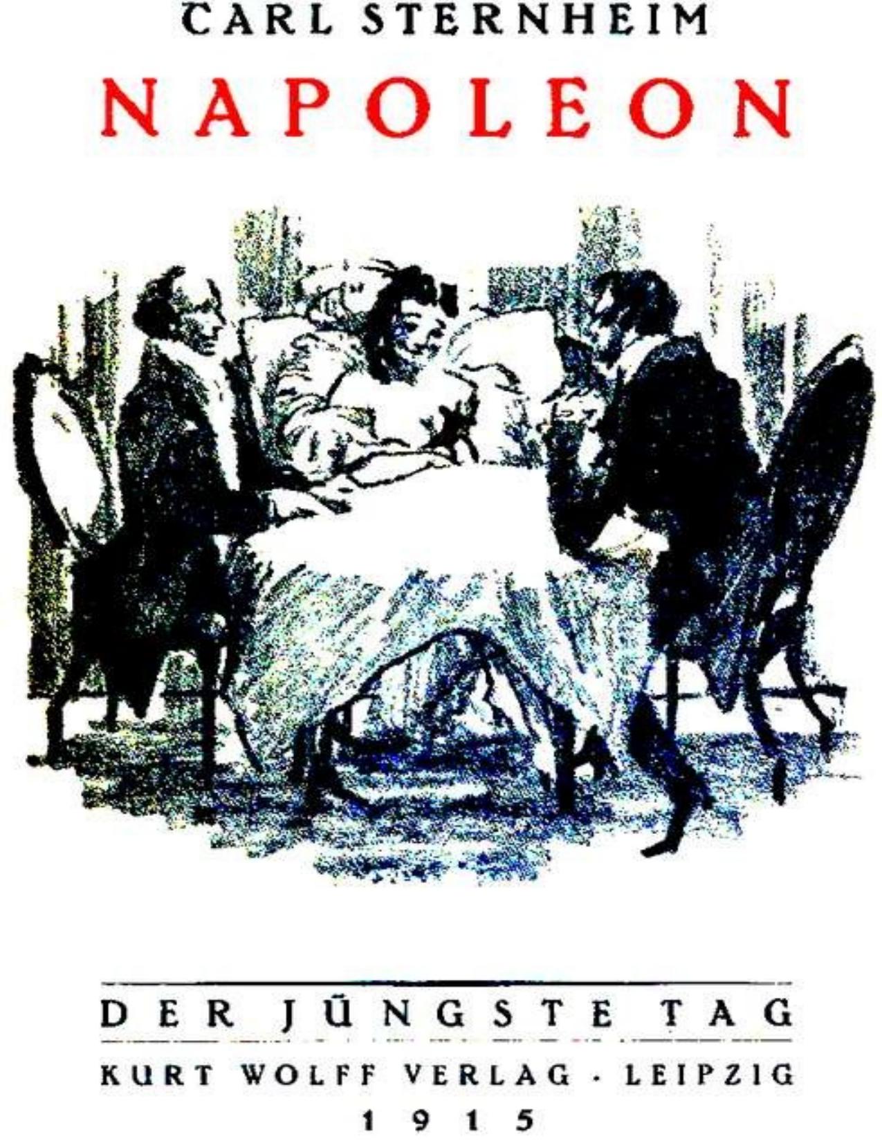 Buchcover: Napoleon von Carl Sternheim