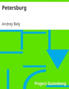 Petersburg by Andrey Bely, book cover