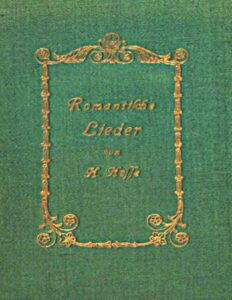 Romantische Lieder by Hermann Hesse, book cover