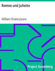 Romeo und Juliette by William Shakespeare, book cover