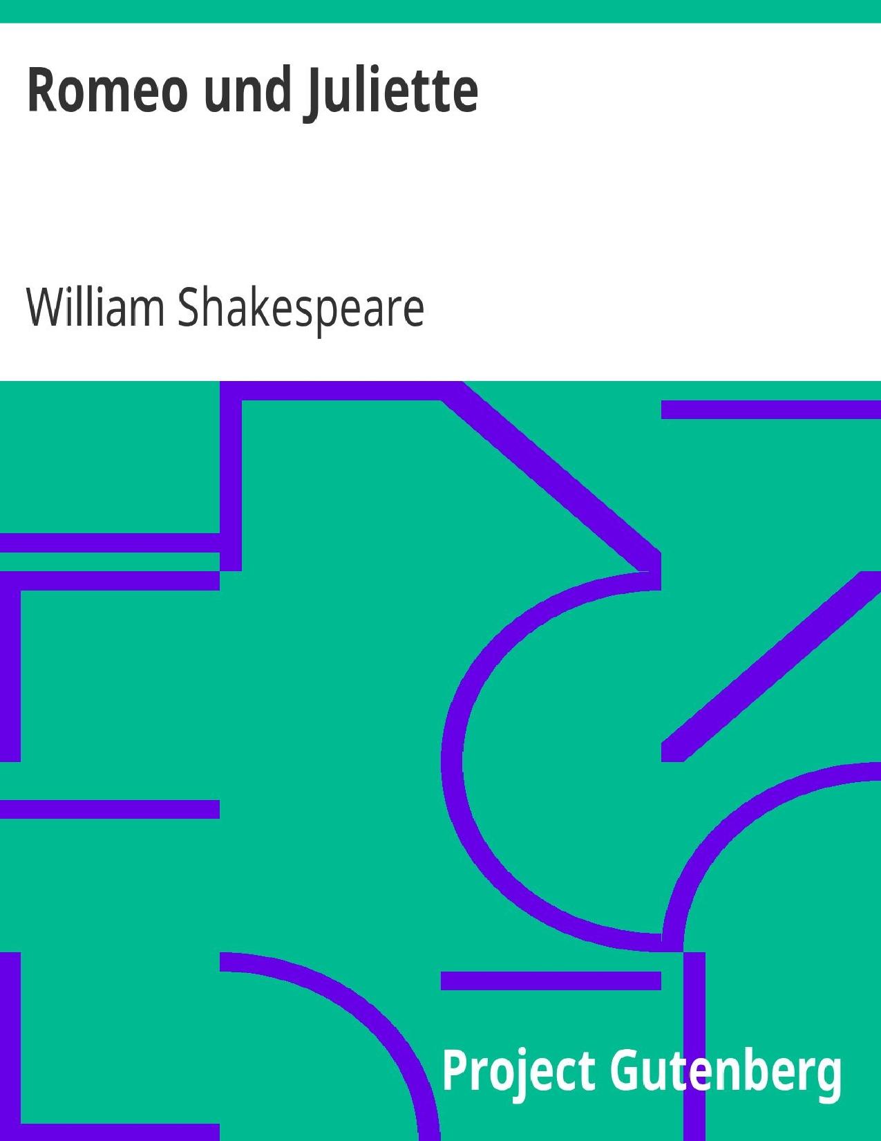 Buchcover: Romeo und Juliette von William Shakespeare