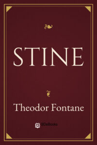 Stine by Theodor Fontane, book cover