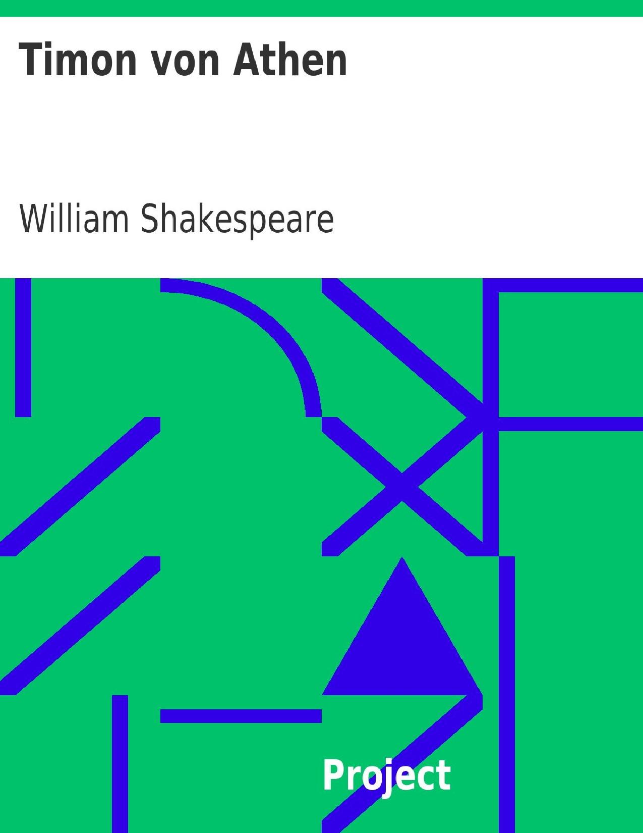 Buchcover: Timon von Athen von William Shakespeare