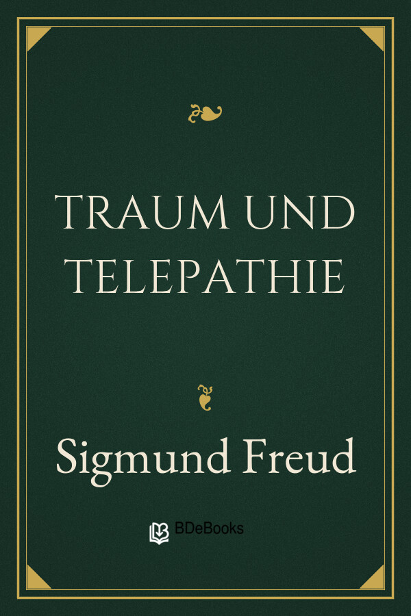 Buchcover: Traum und Telepathie von Sigmund Freud