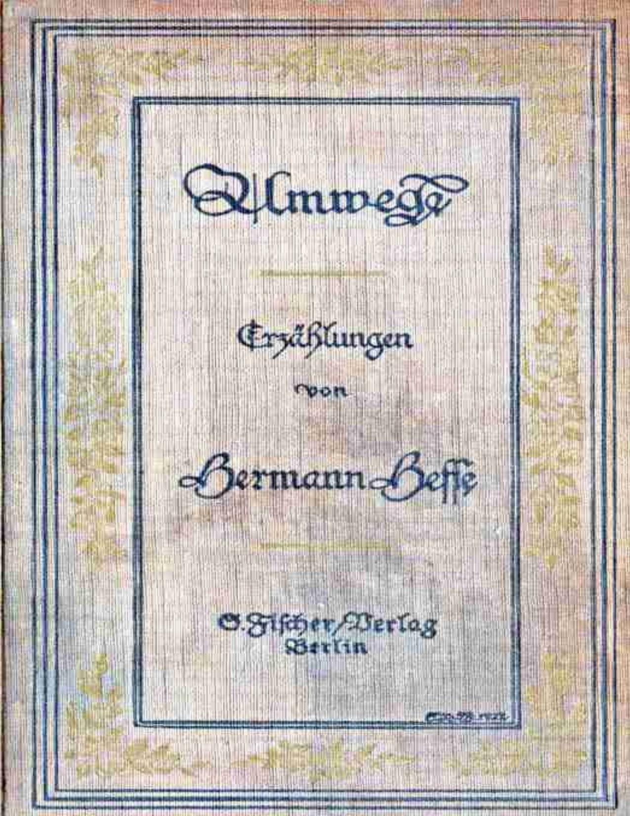 Buchcover: Umwege, Erzählungen von Hermann Hesse