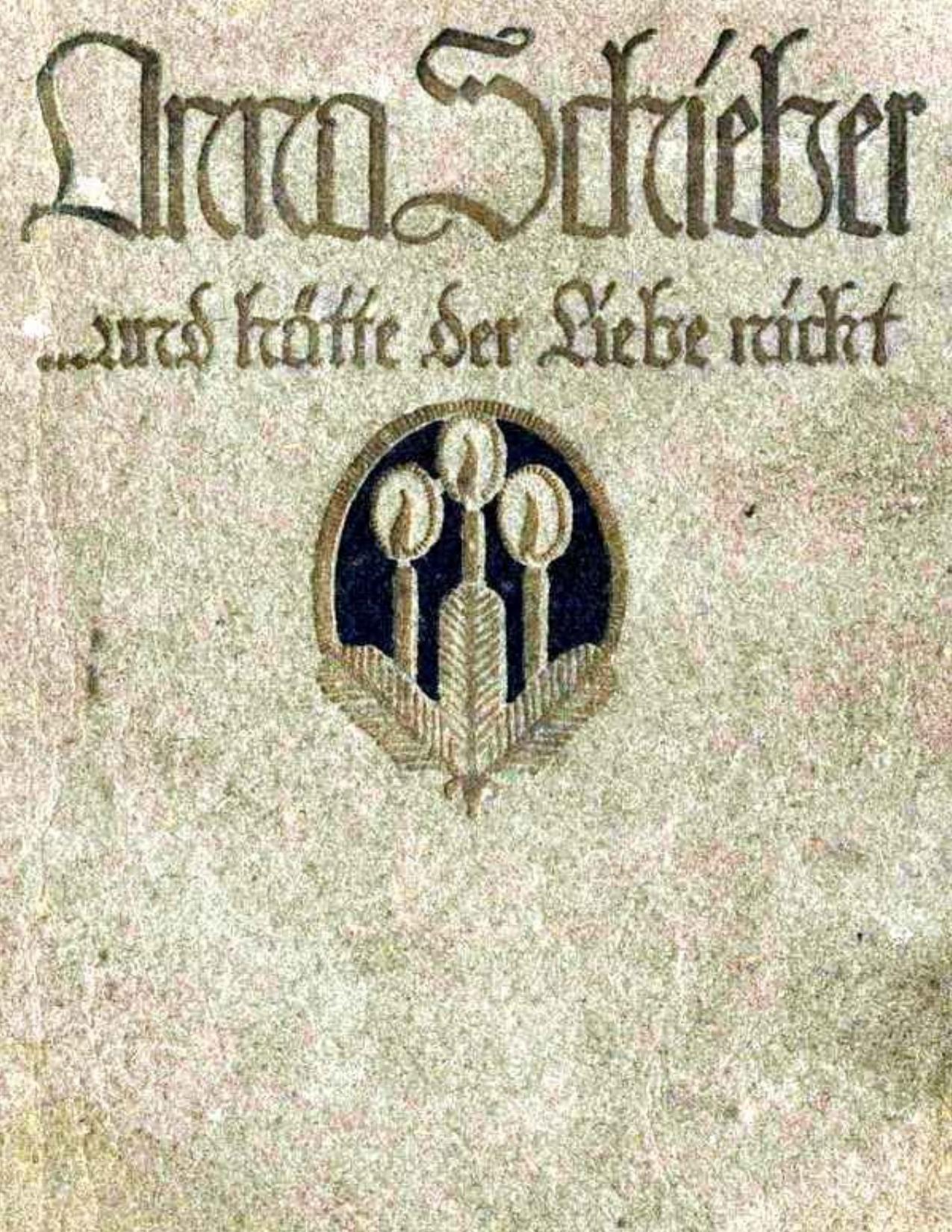 Buchcover: ... und hätte der Liebe nicht, Weihnächtliche Geschichten von Anna Schieber