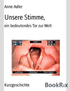 Unsere Stimme, ein bedeutendes Tor zur Welt, Buchcover