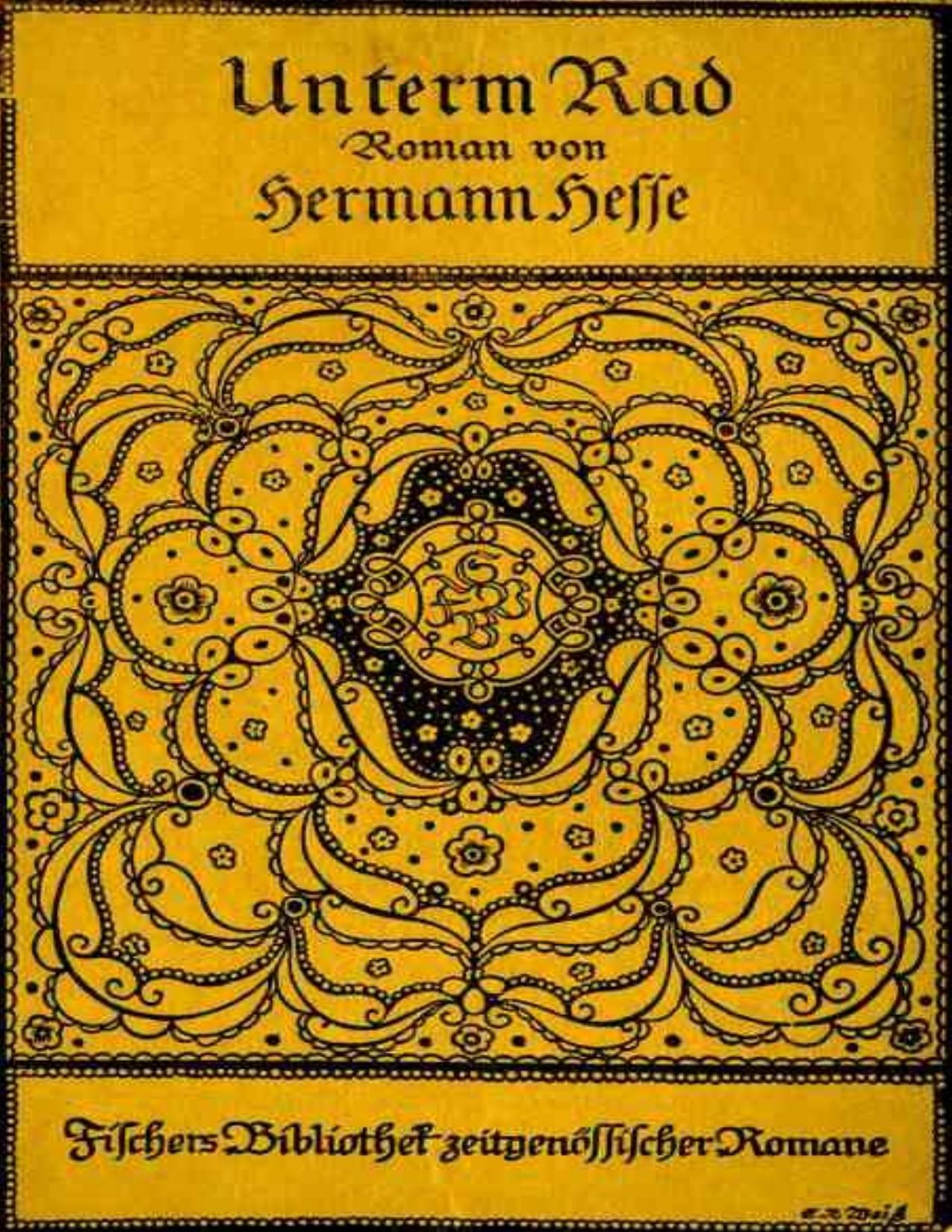 Buchcover: Unterm Rad von Hermann Hesse