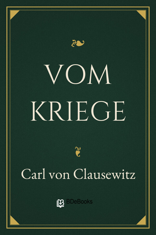 Buchcover: Vom Kriege von Carl von Clausewitz
