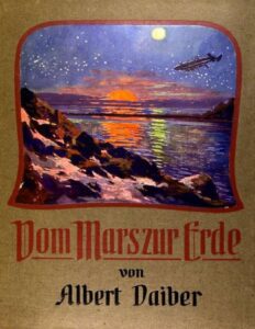 Vom Mars zur Erde by Albert Daiber, book cover