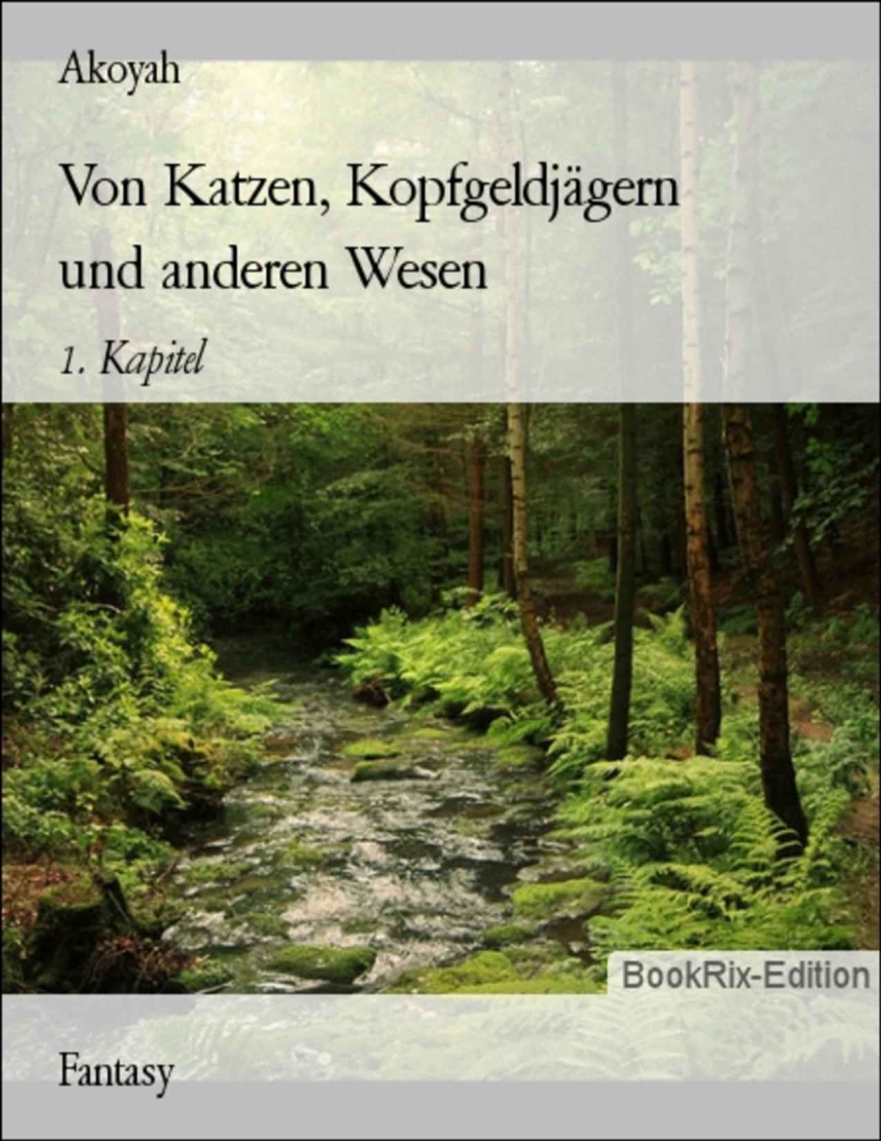 Buchcover: Von Katzen, Kopfgeldjägern und anderen Wesen von Akoyah