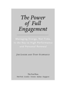 The Power of Full Engagement