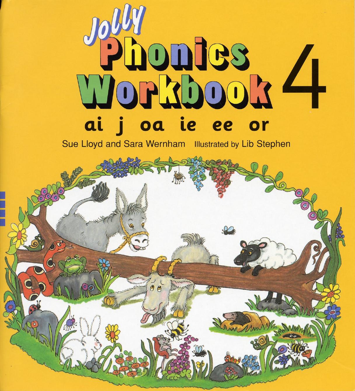 Jolly Phonics Workbook 4