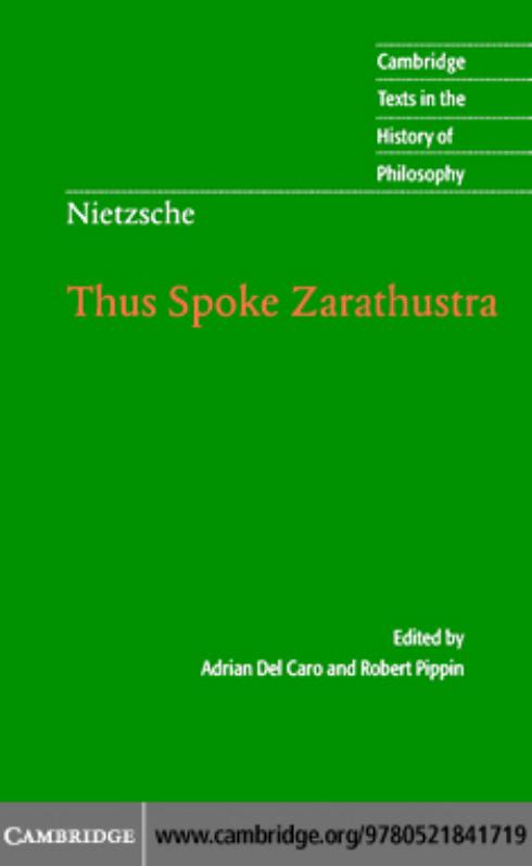 Thus Spoke Zarathustra