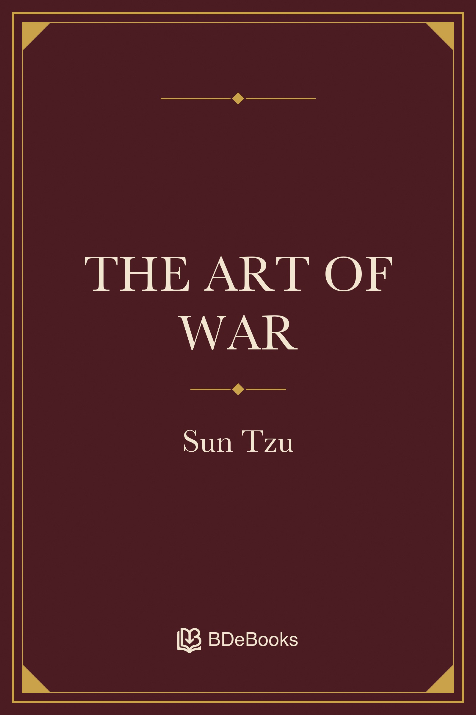 The Art of War. Original BDeBooks cover.