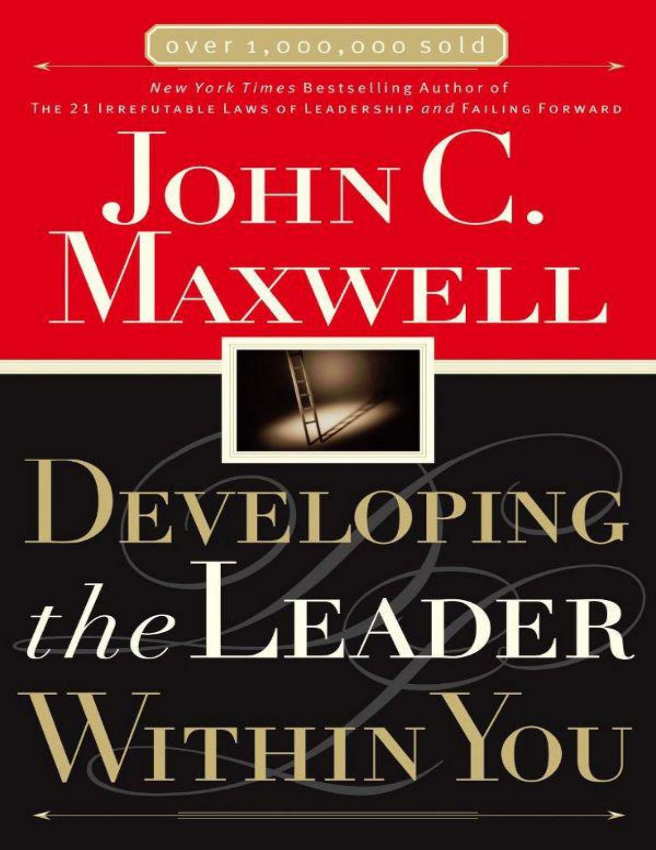 Developing the Leader Within You