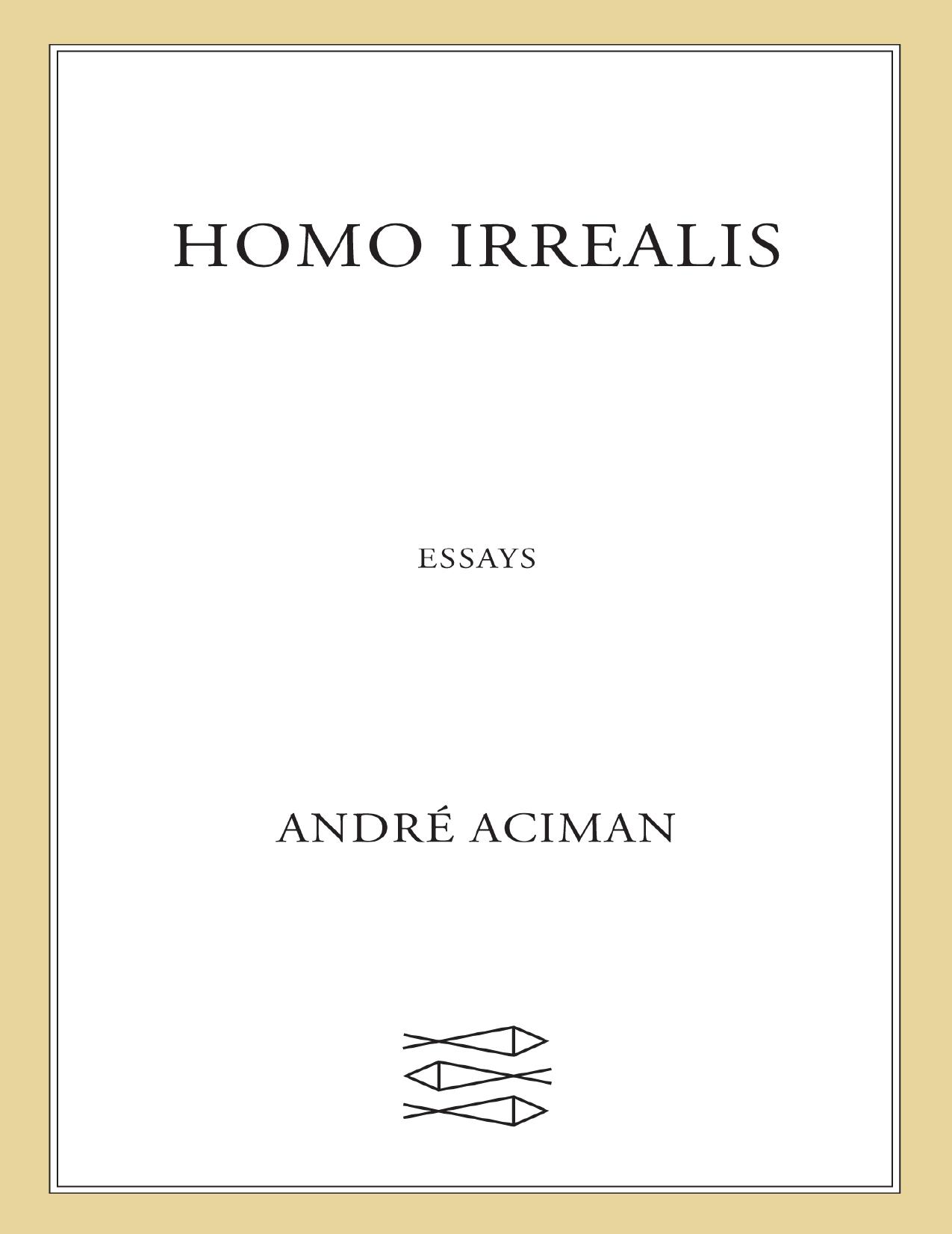 Homo Irrealis