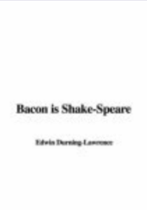 Bacon Is Shake-speare