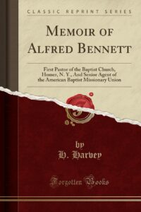 Memoir of Alfred Bennett