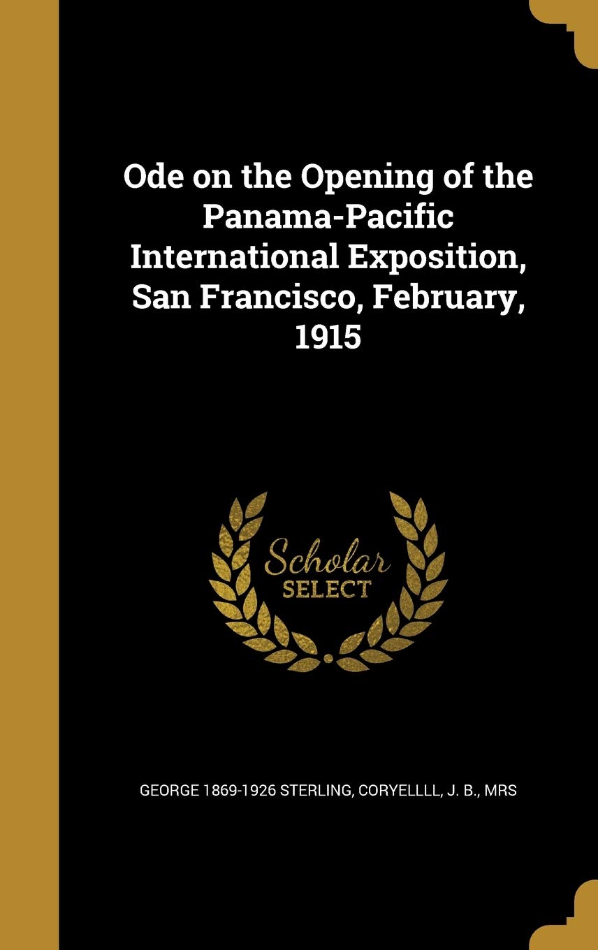 Ode on the Opening of the Panama-Pacific