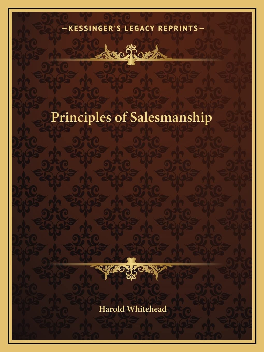 Principles of Salesmanship