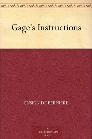 Gage's Instructions