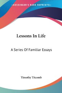 Lessons In Life