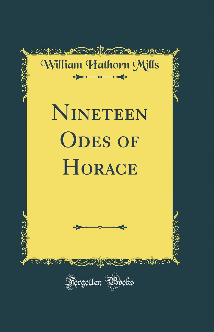 Nineteen Odes of Horace