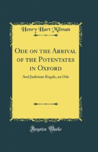 Ode on the Arrival of the Potentates in Oxford