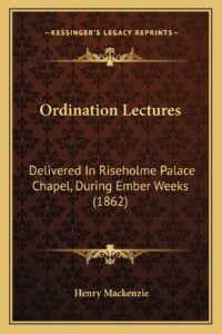 Ordination Lectures