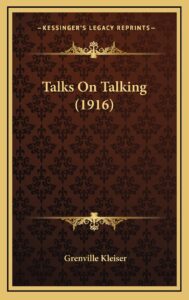 Talks On Talking (1916)