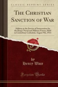 The Christian Sanction of War
