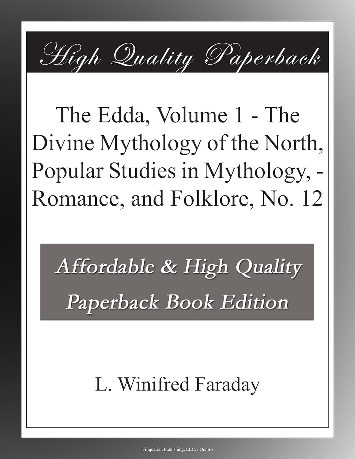The Edda, Volume 1