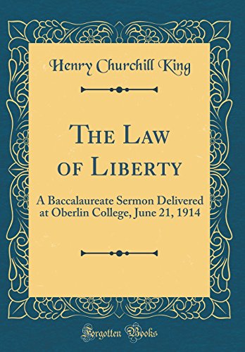 The Law of Liberty