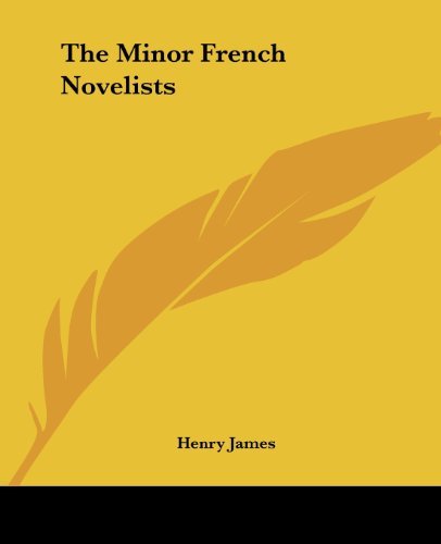 The Minor French Novelists